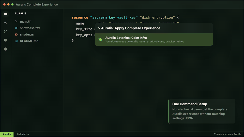 Applying the Auralis Complete Experience