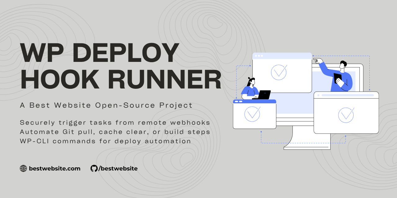 WP Deploy Hook Runner — securely trigger deploy tasks via webhooks