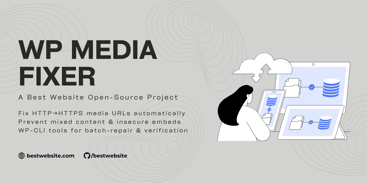 WP Media Fixer — fix HTTP to HTTPS media URLs automatically