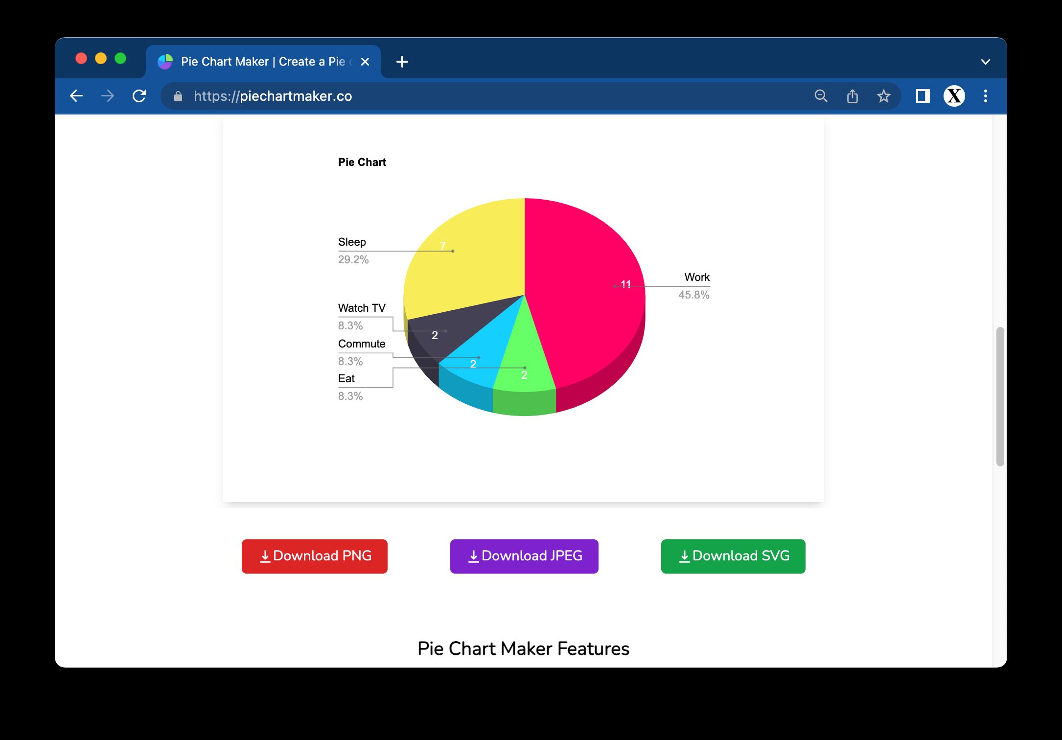 Pie Chart Maker