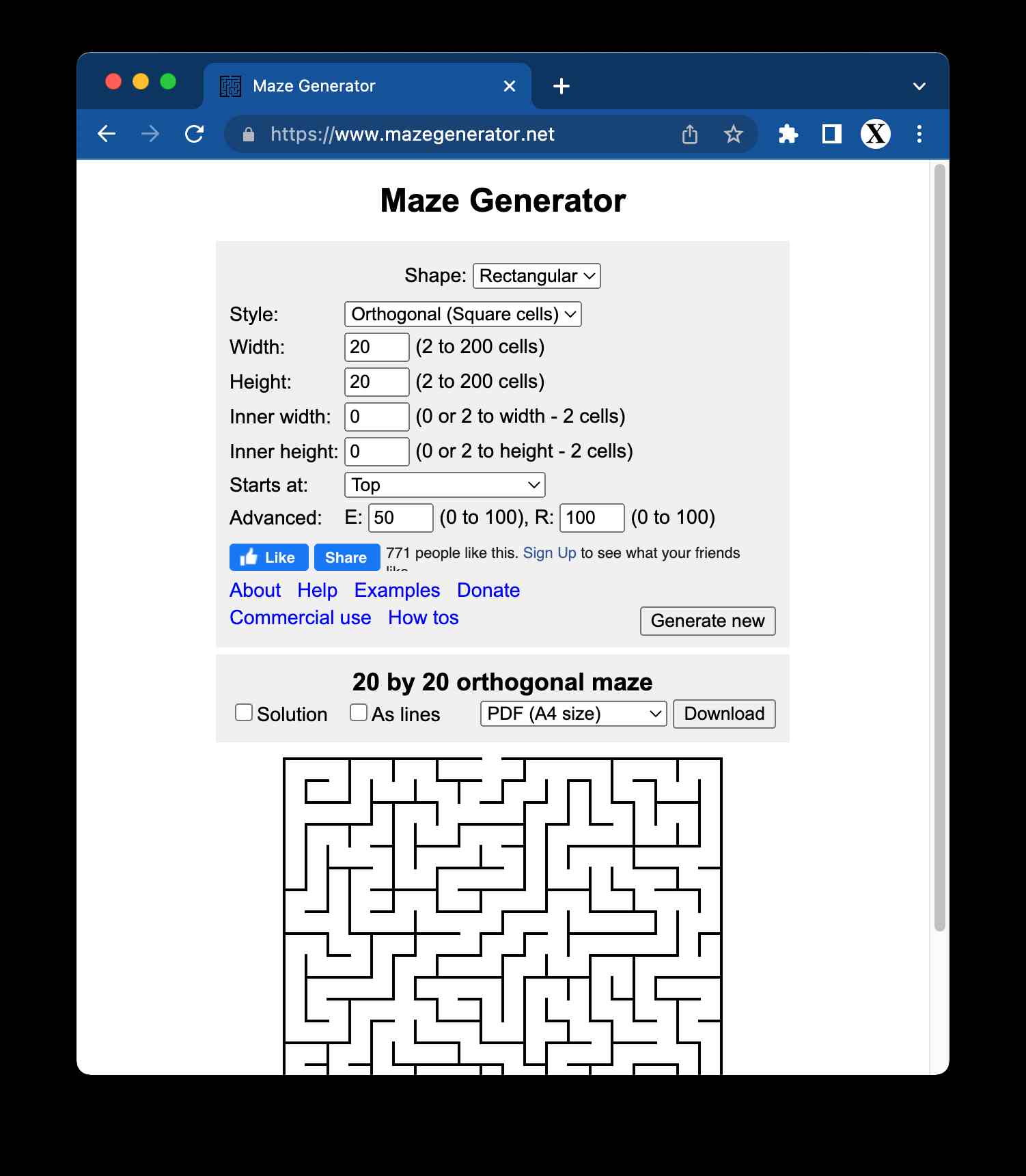 Maze Generator