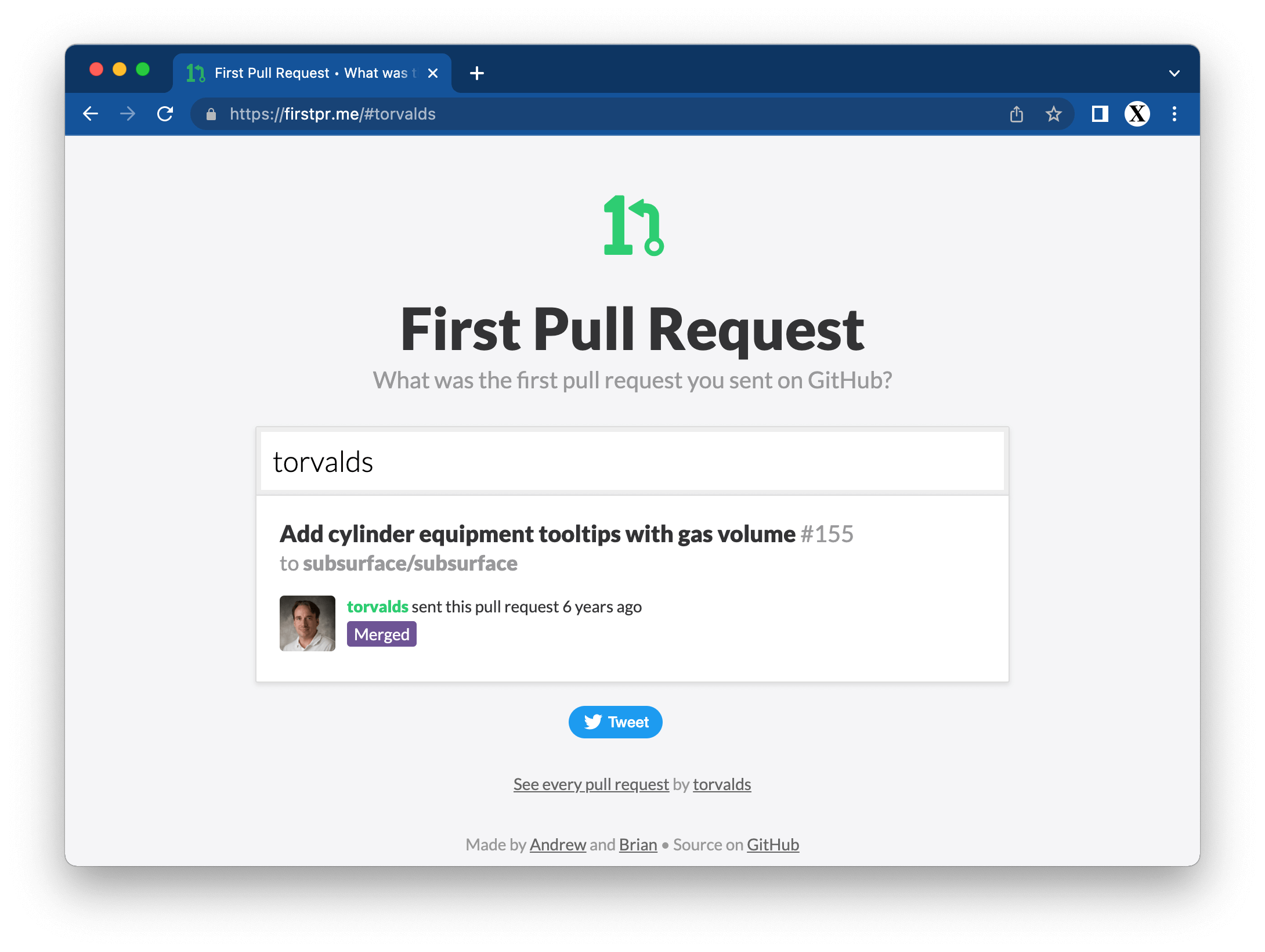 First Pull Request