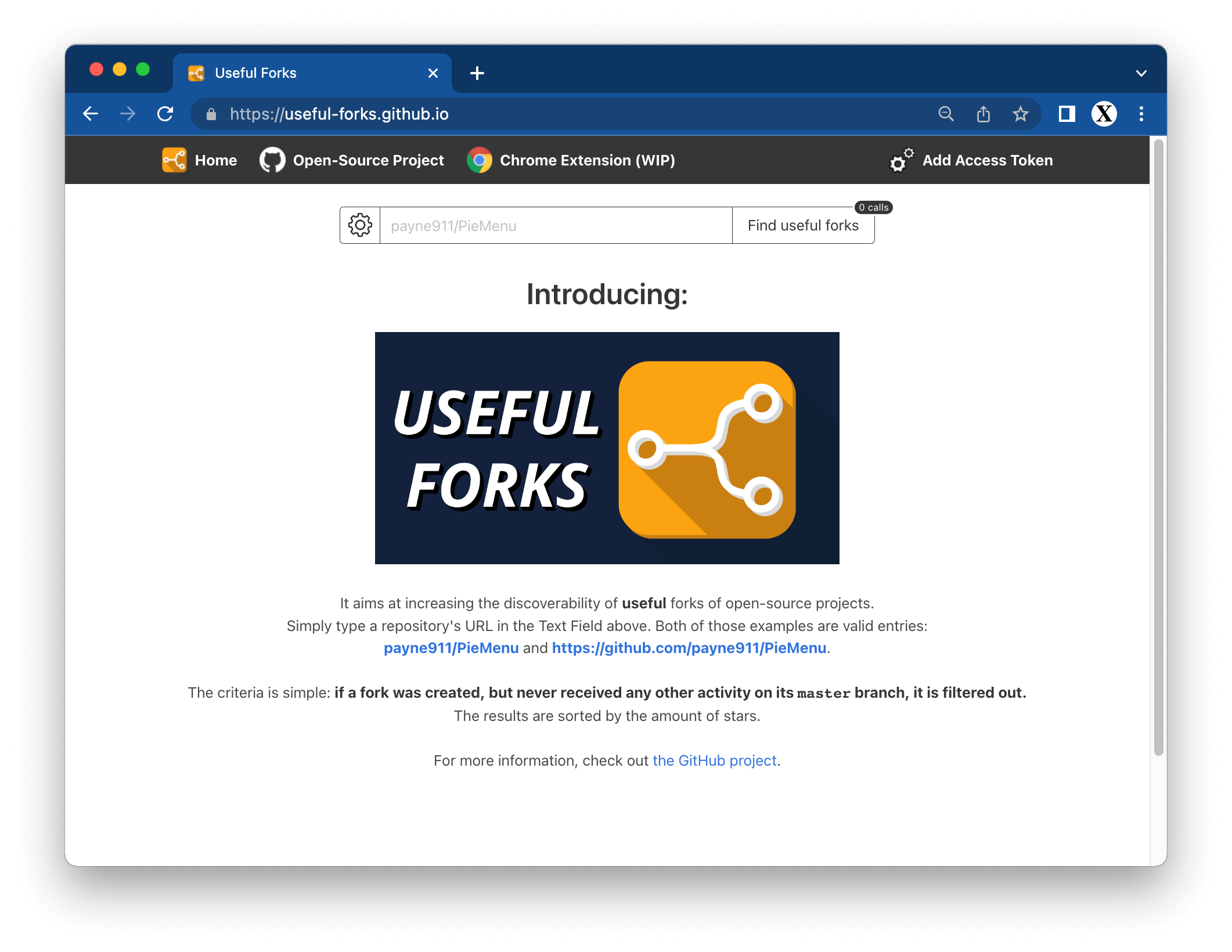 Useful Forks