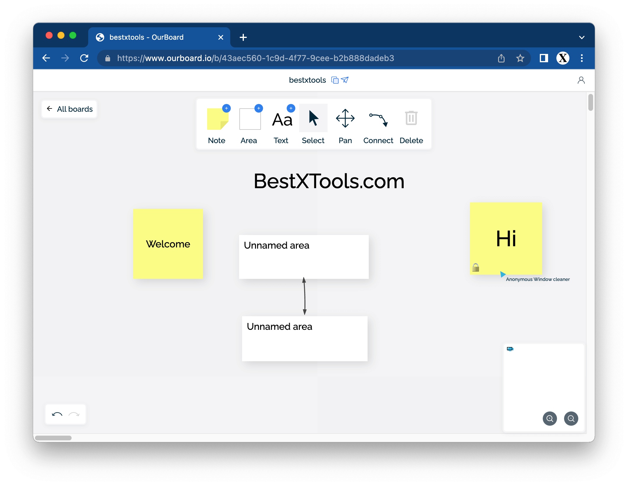 OurBoard - Free and open-source online whiteboard.