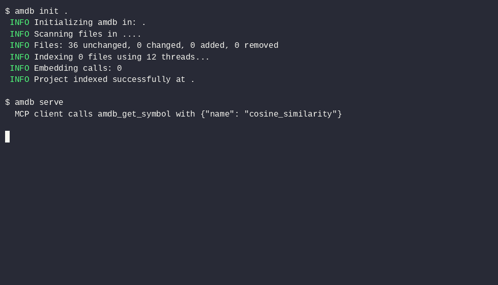amdb demo