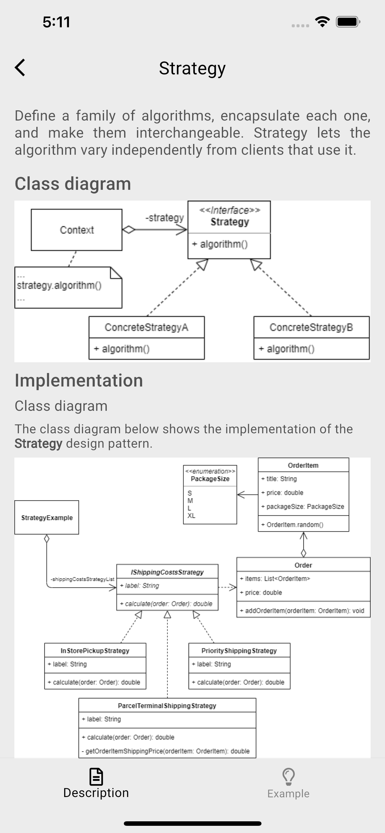 Design Pattern Markdown