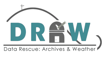 DRAW: Data Rescue Archives and Weather