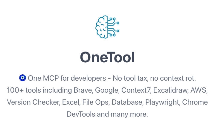 onetool-pi banner