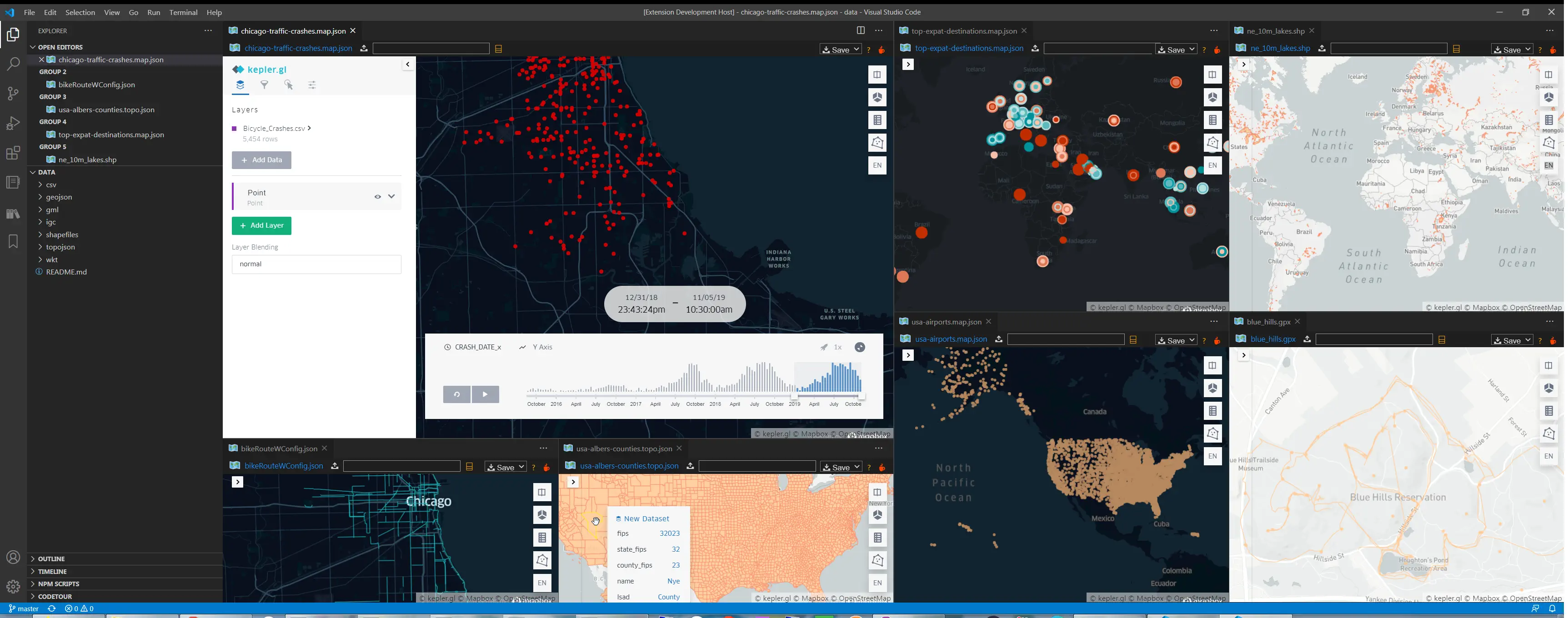 Geo Data Viewer Ultra Wide