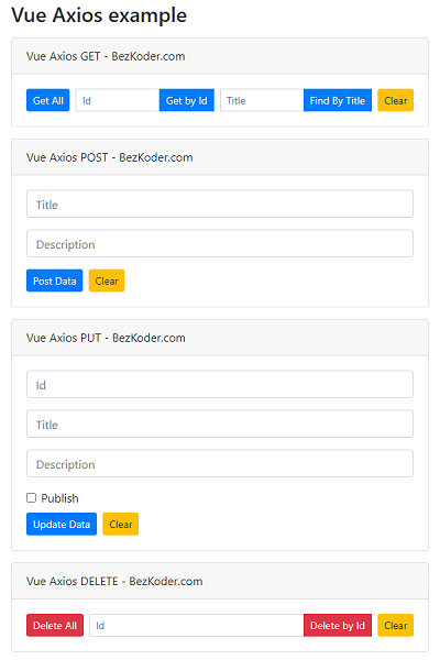 Bezkoder/vue-axios-example - Giters