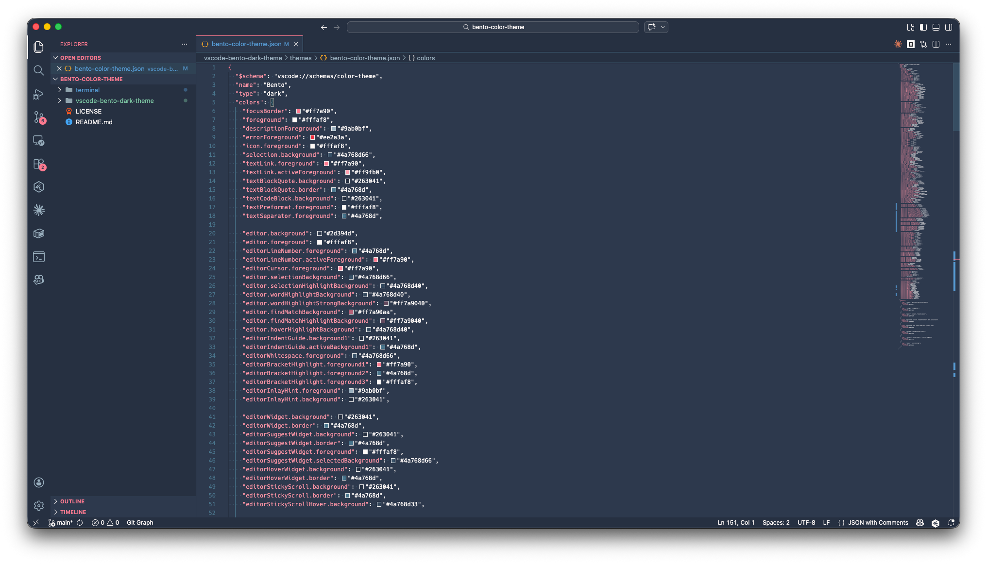 Bento VS Code