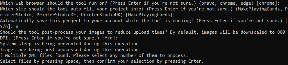 mpc-autofill Terminal