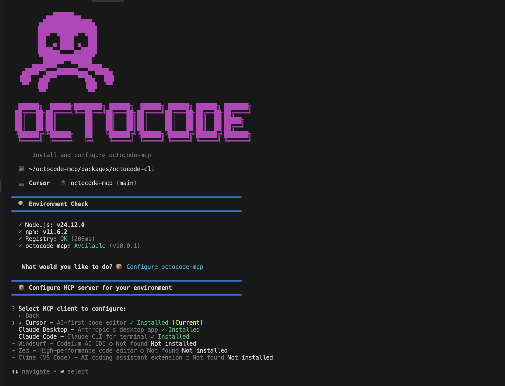 Octocode CLI