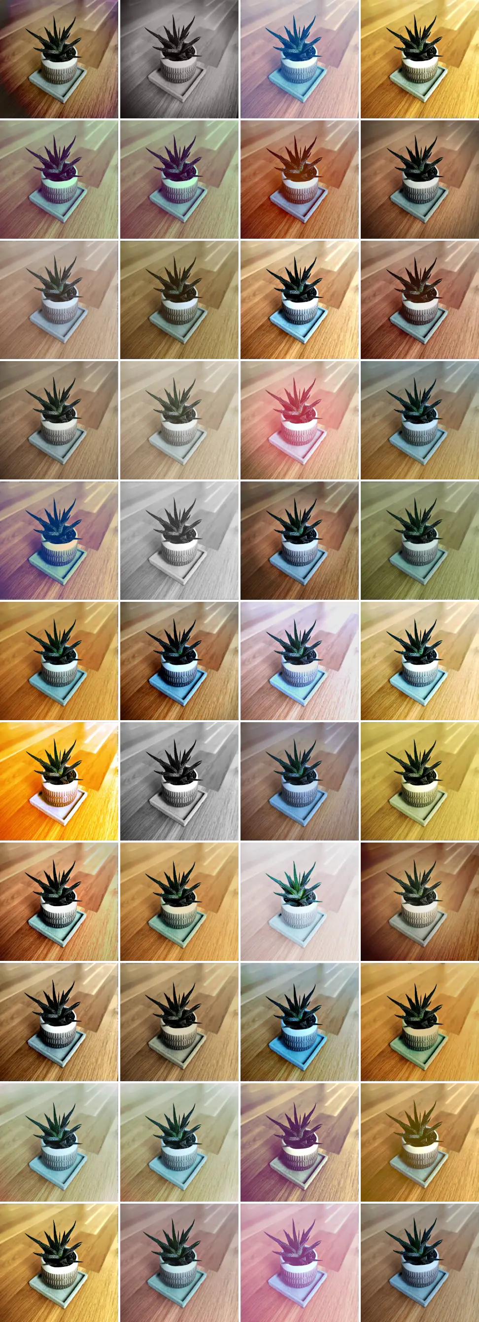 Preview of the filters