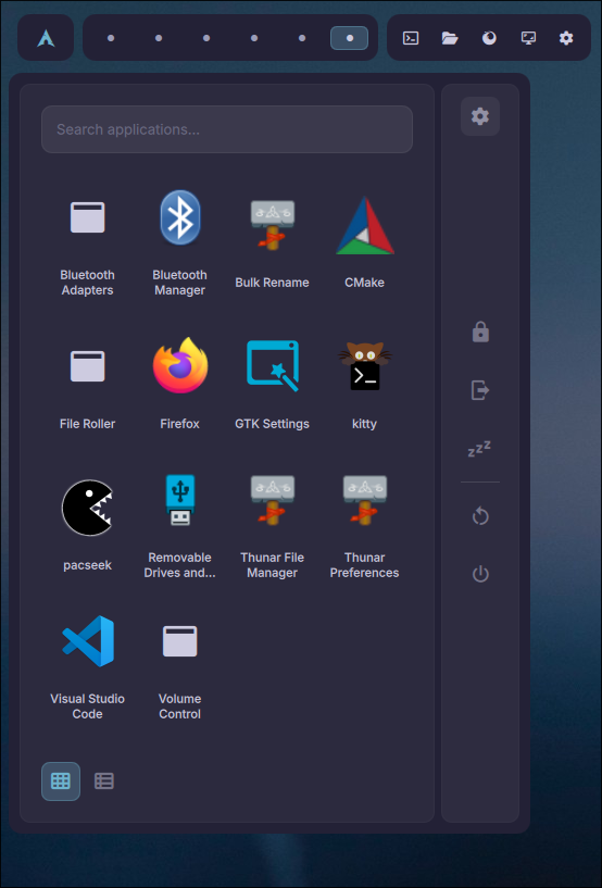 App Menu