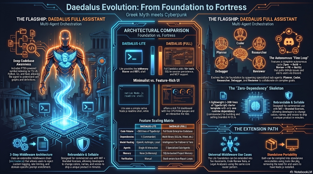 Daedalus Evolution: From Foundation to Fortress