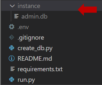Preview of db instance