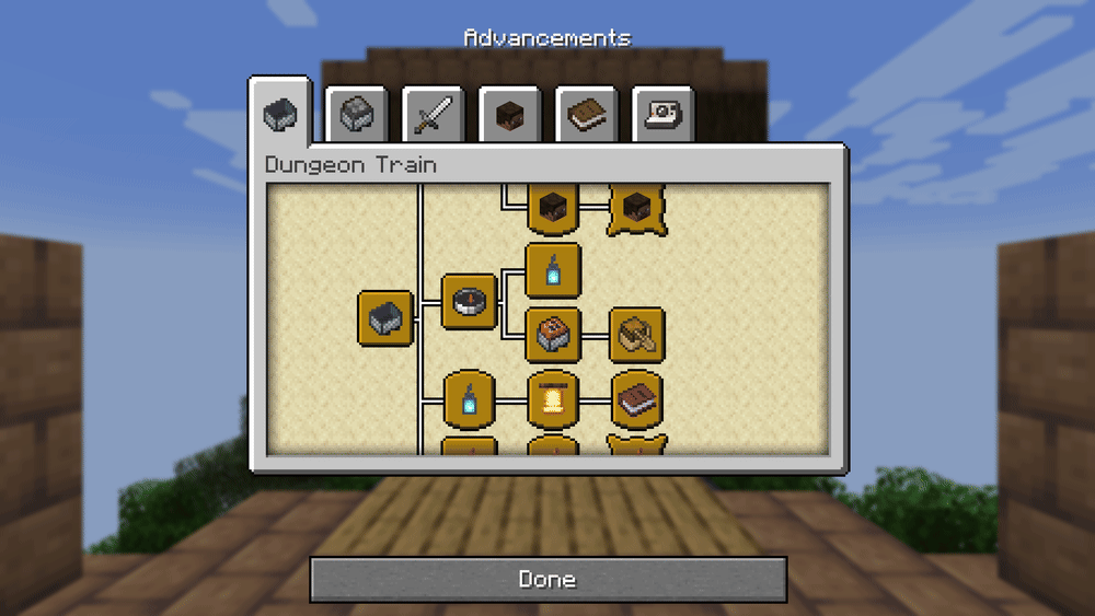 Advancement Tabs