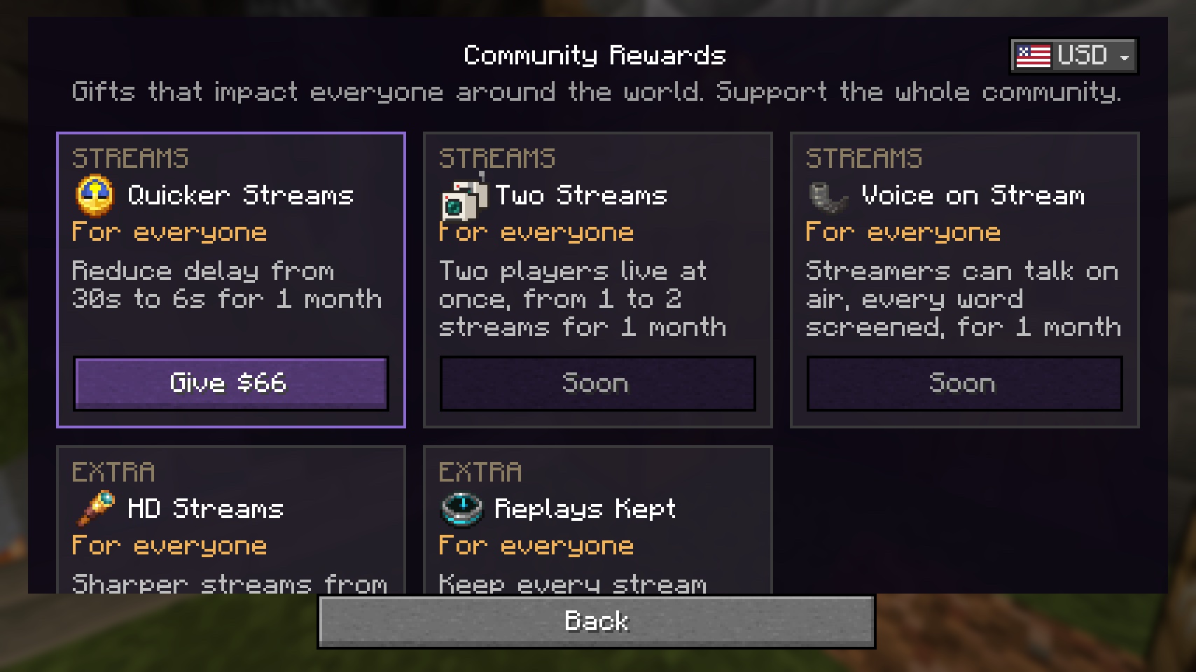 Community Rewards