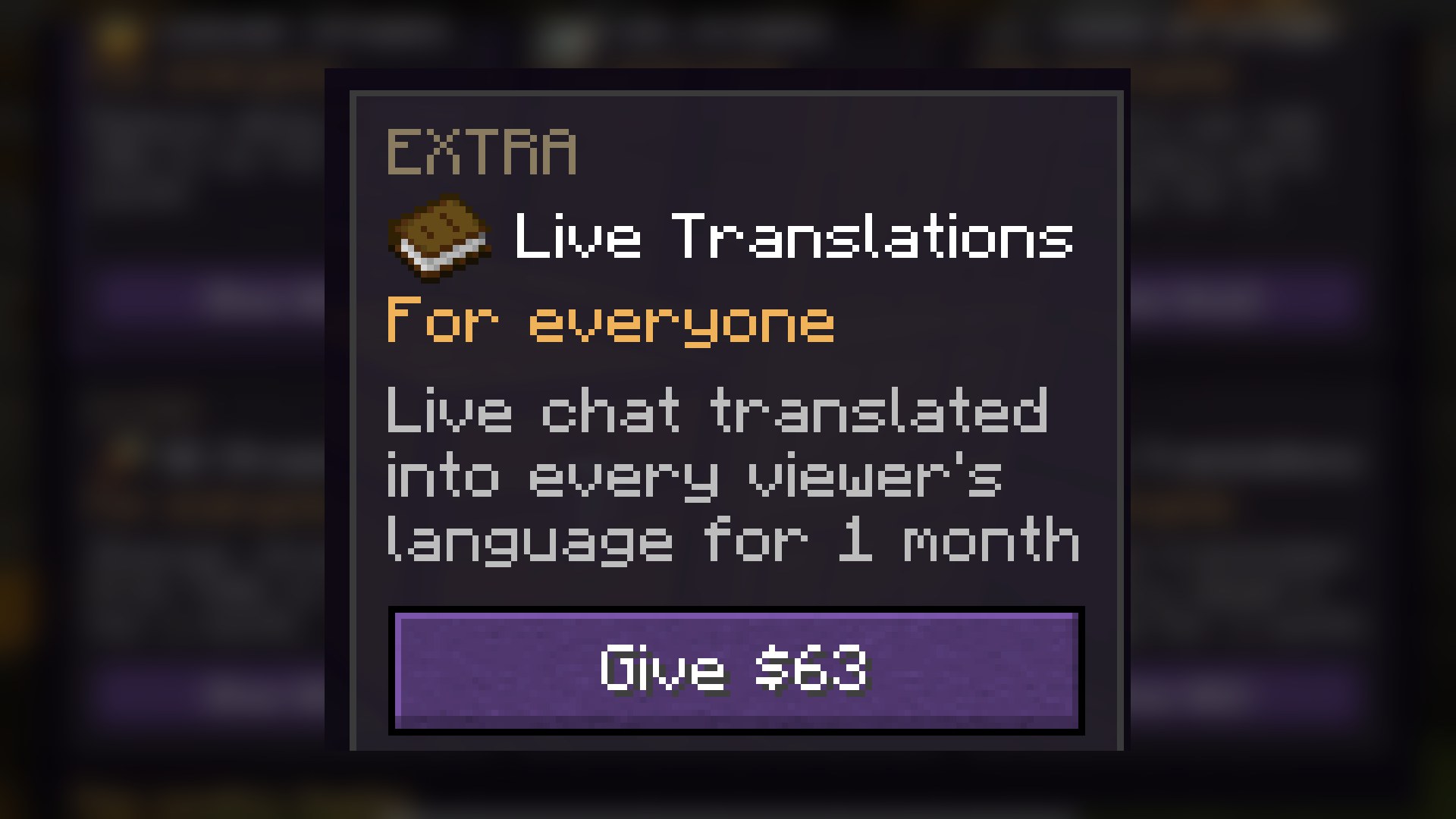 Live Eye Chat Translations
