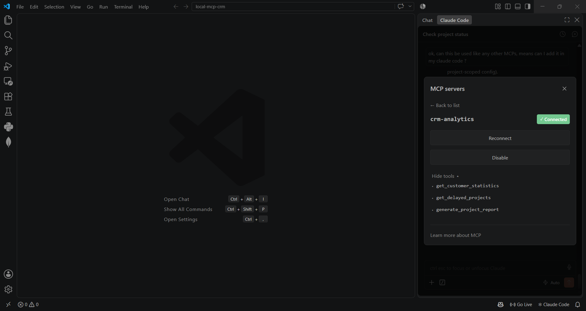 Analytics server tools