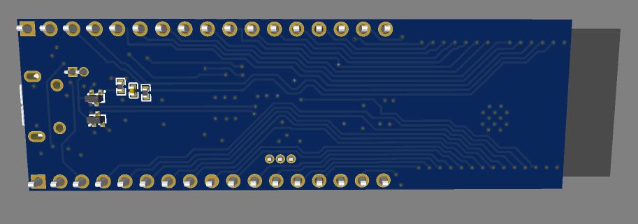 ESP32 PCB Back