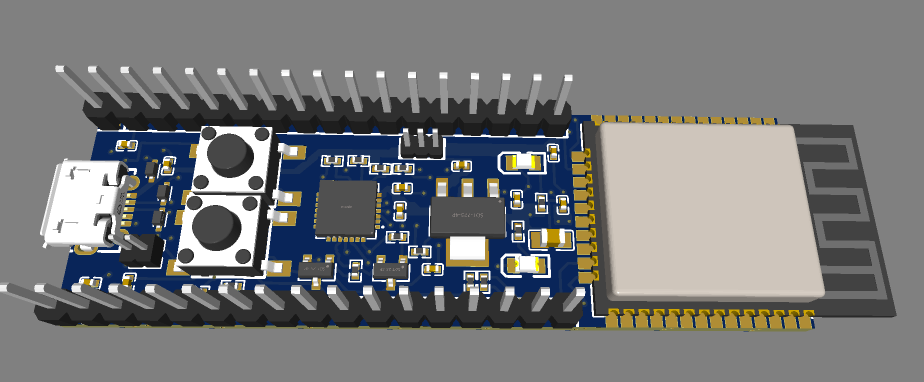 ESP32 PCB Front