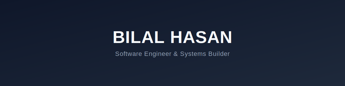 Bilal Hasan Banner