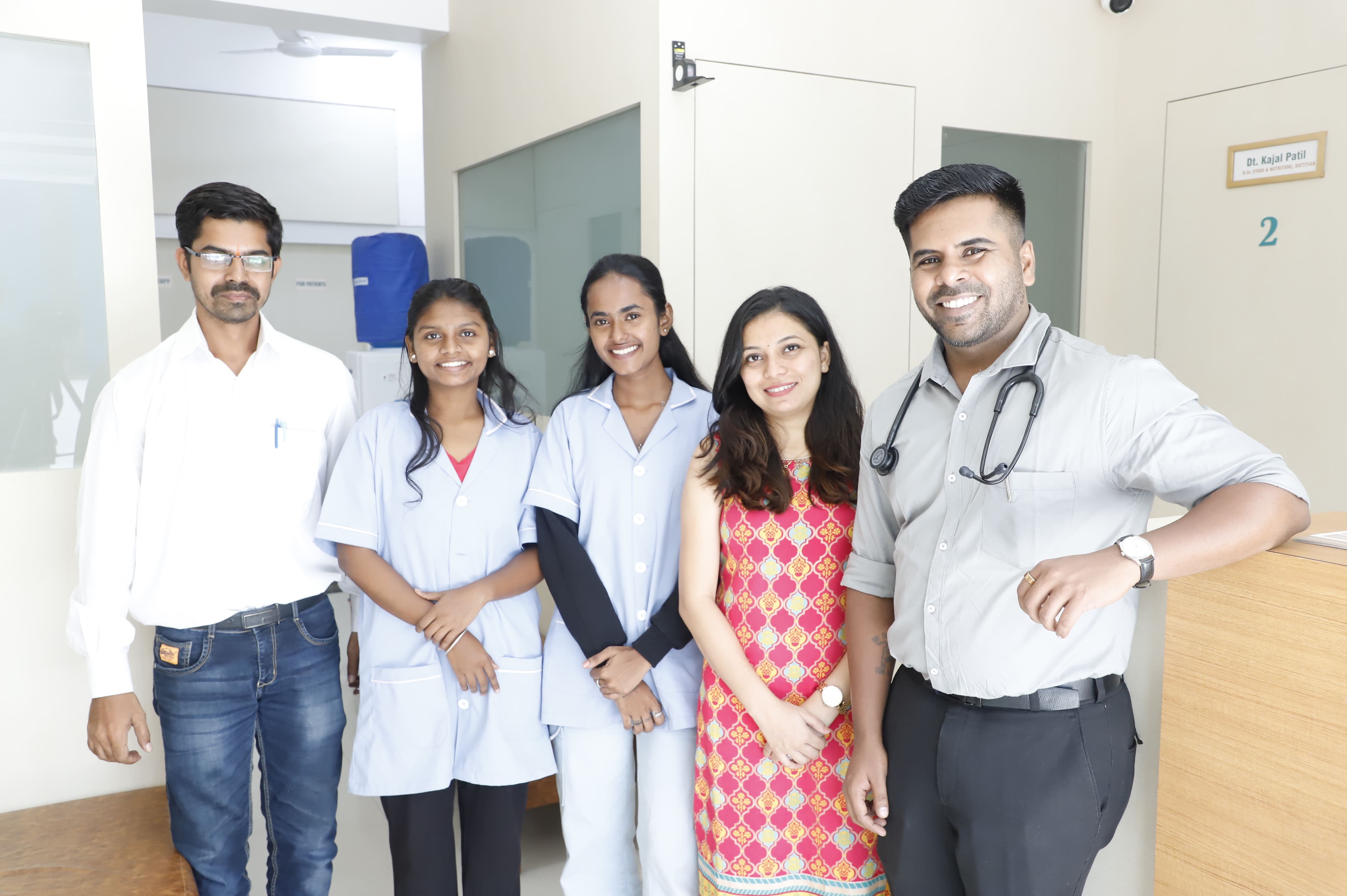 Doctors at work