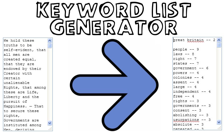 Keyword List generator