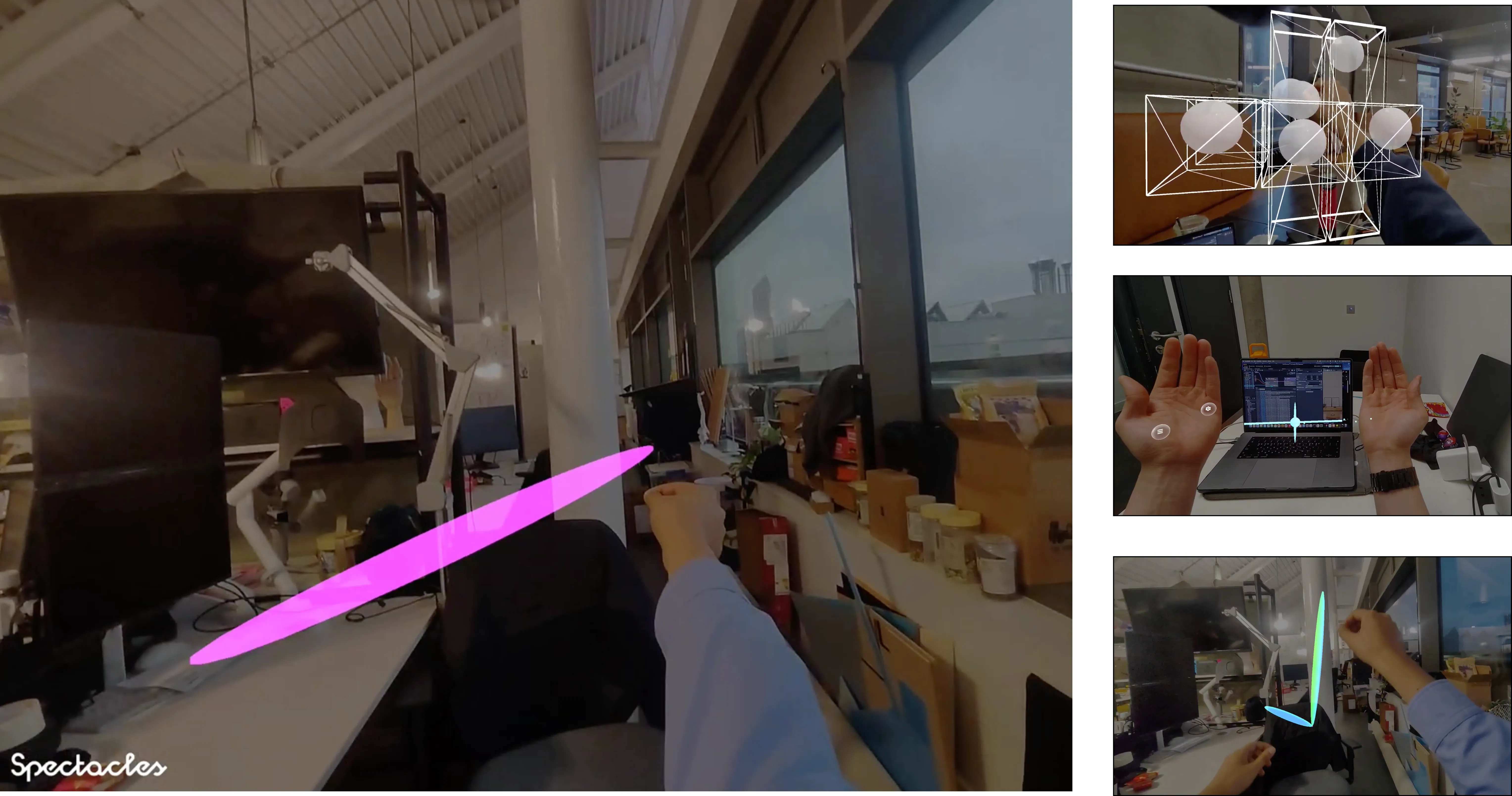 Spectacles POV - AR prototyping in studio