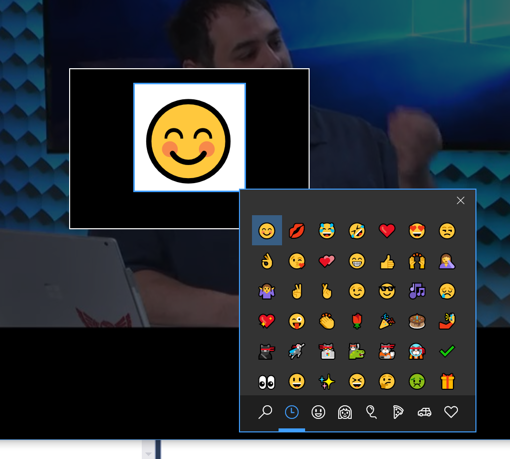 Emoji picker image