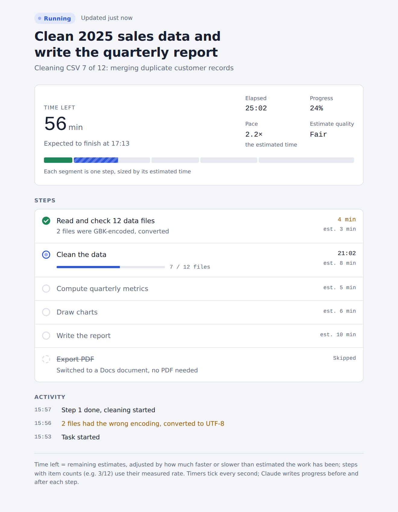 how-long progress page