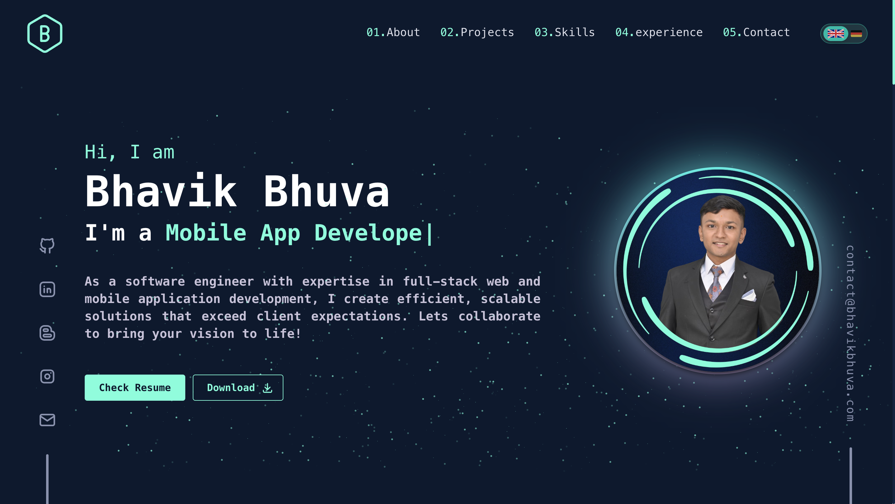 Bhavik Bhuva | Full Stack Developer & Web Designer