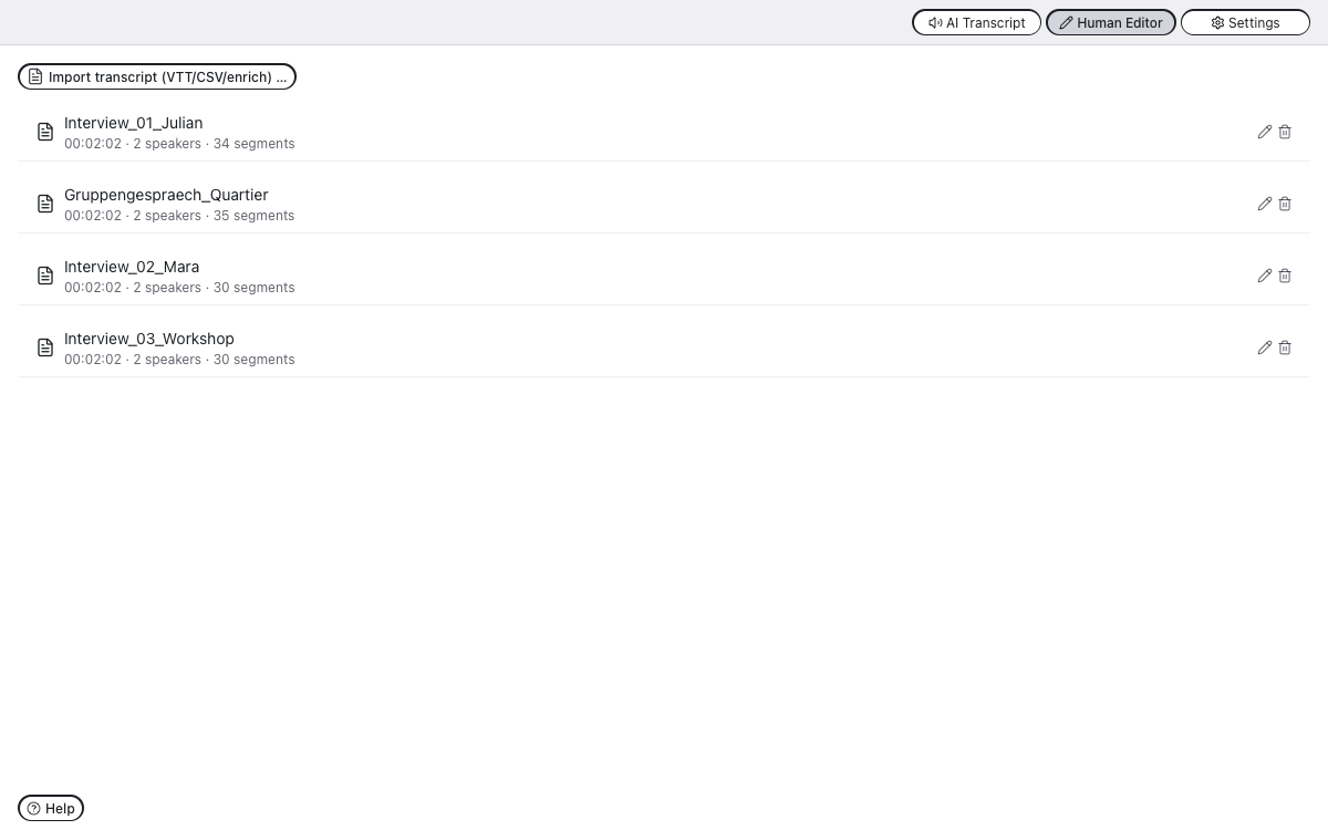 Library list