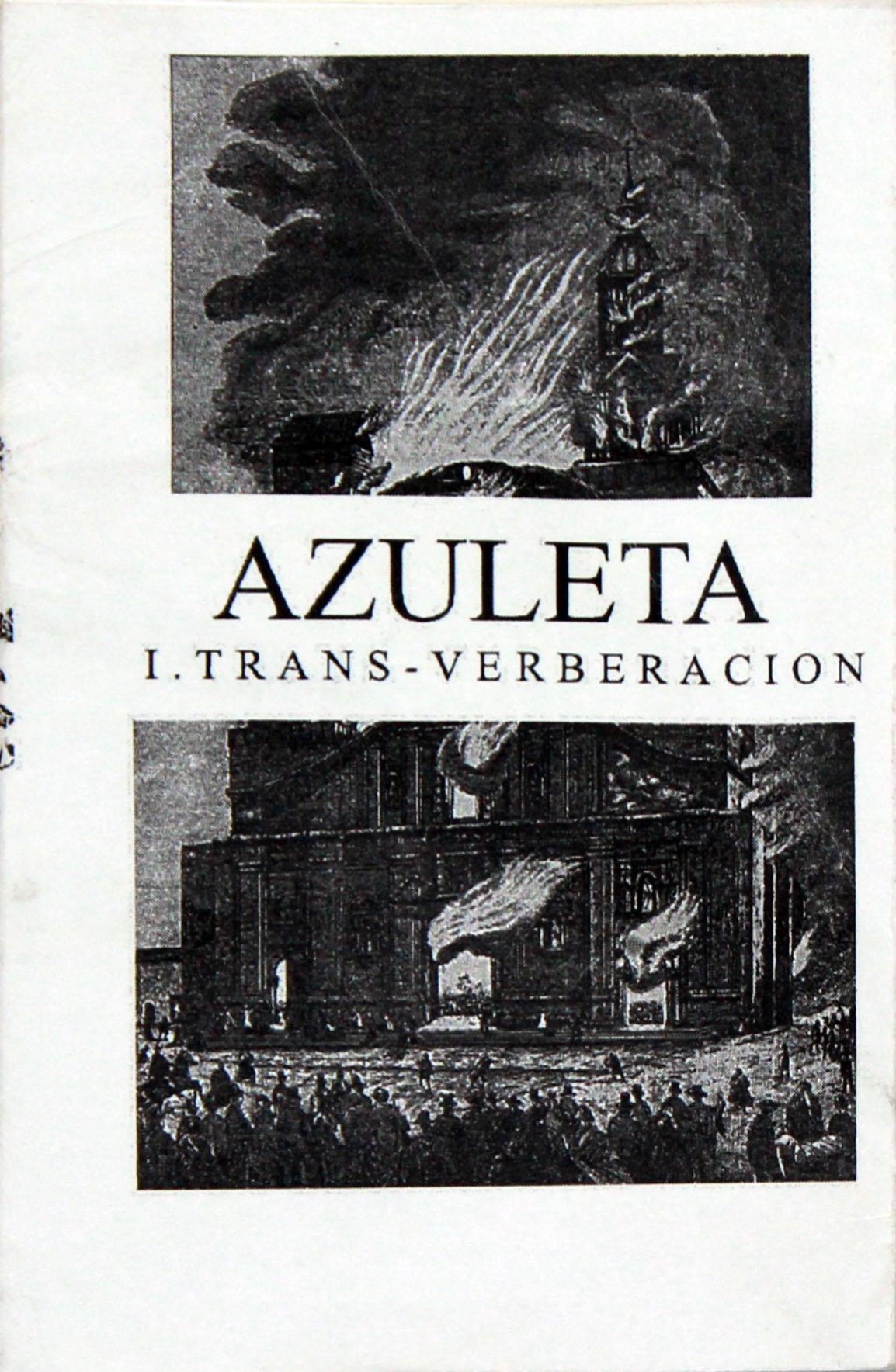 Portada de AZULETA. I. Trans-Verberacion