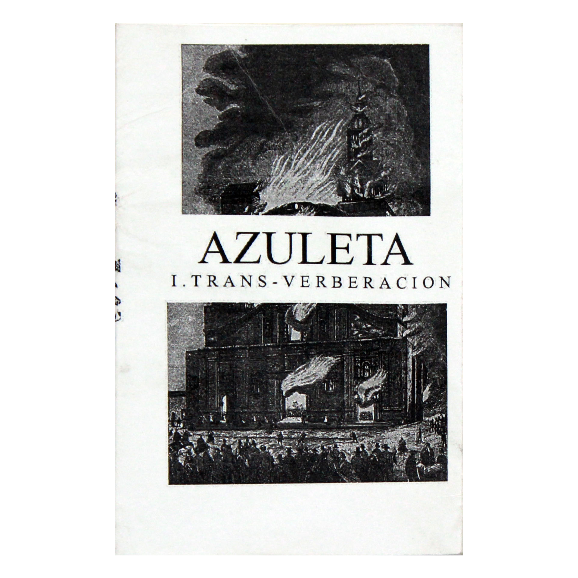 Portada de AZULETA. I. Trans-Verberacion