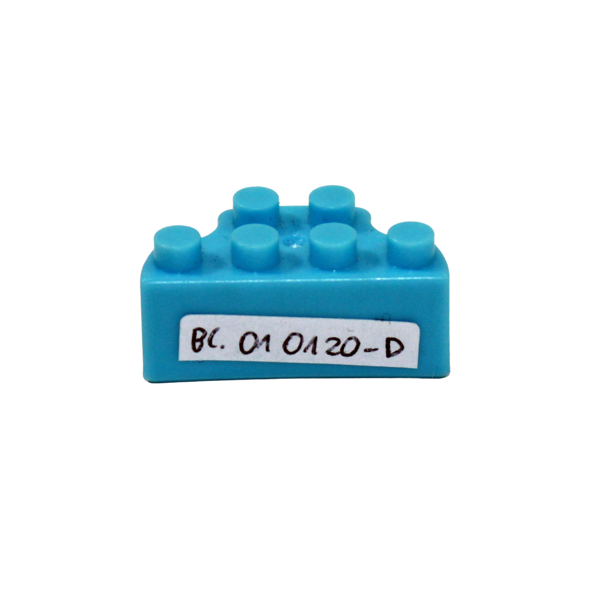 Portada de [Pieza de lego celeste]
