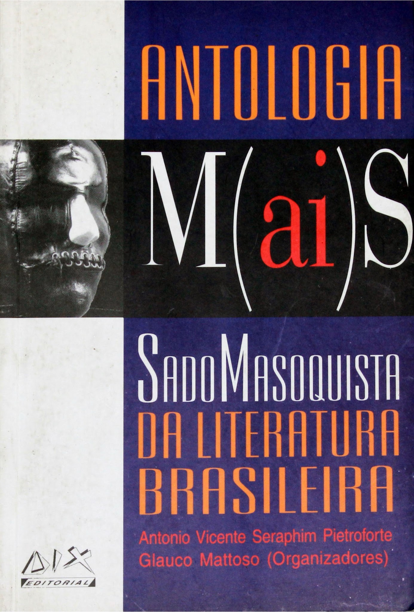 Portada de Antologia M(ai)s SadoMasoquista da literatura brasileira