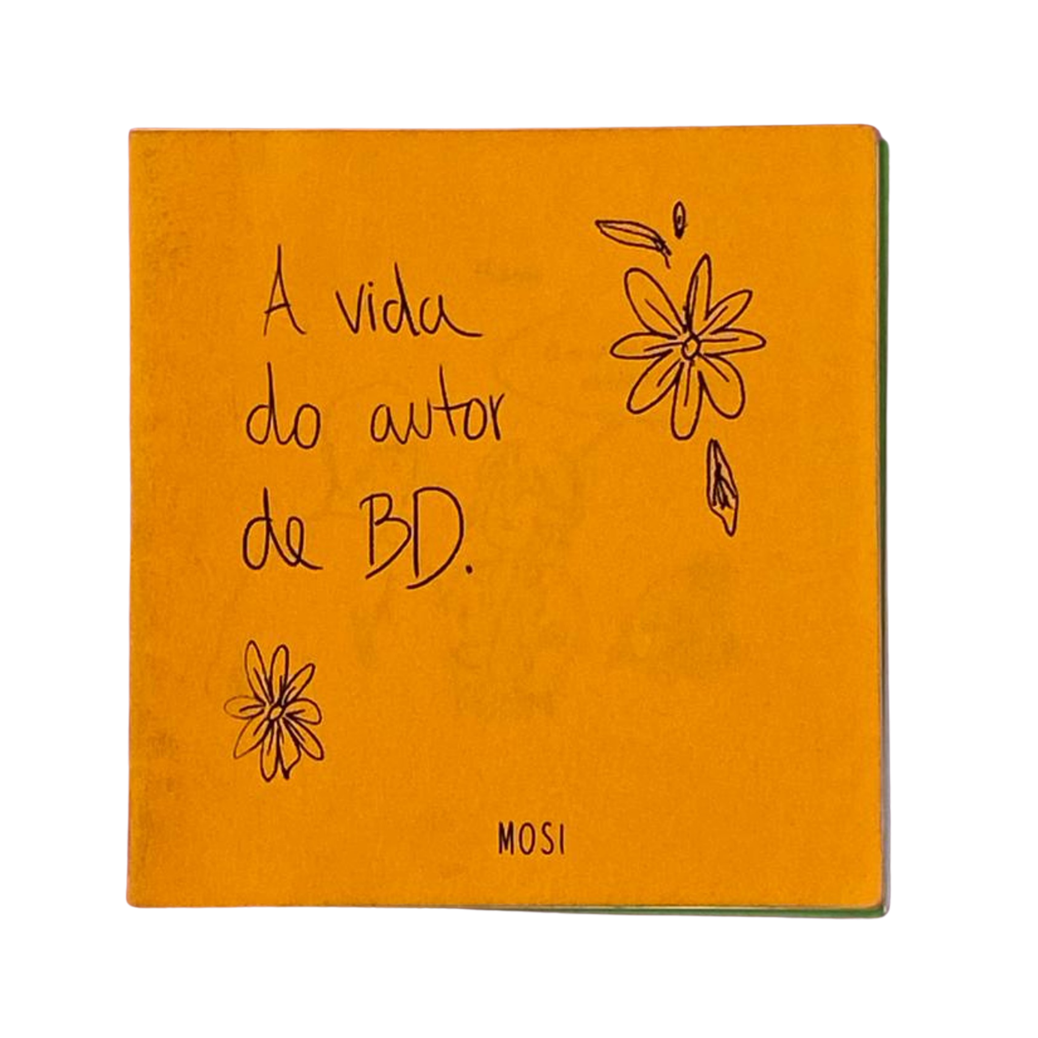 Portada de A vida do autor de BD