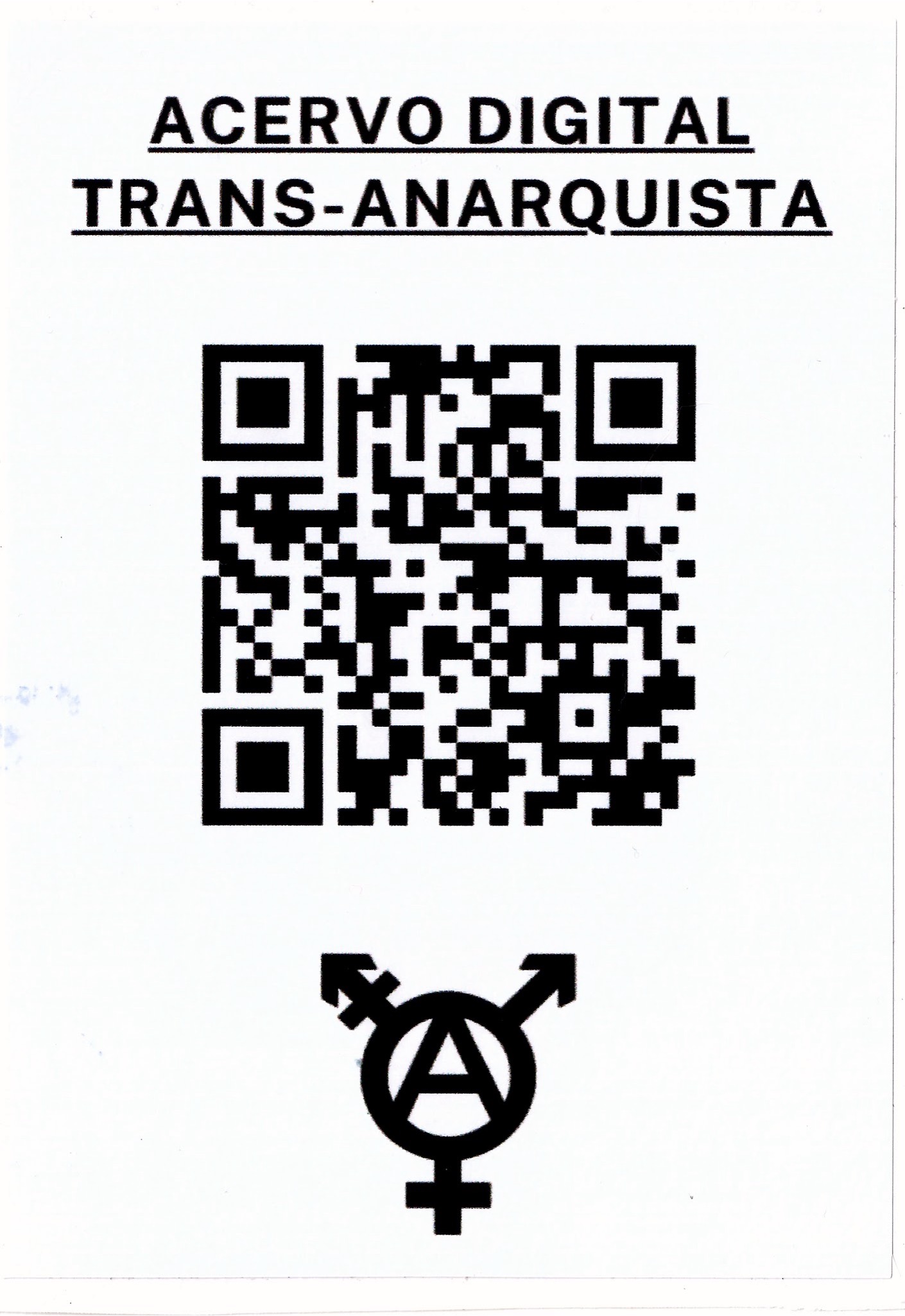 Portada de Acervo digital trans-anarquista