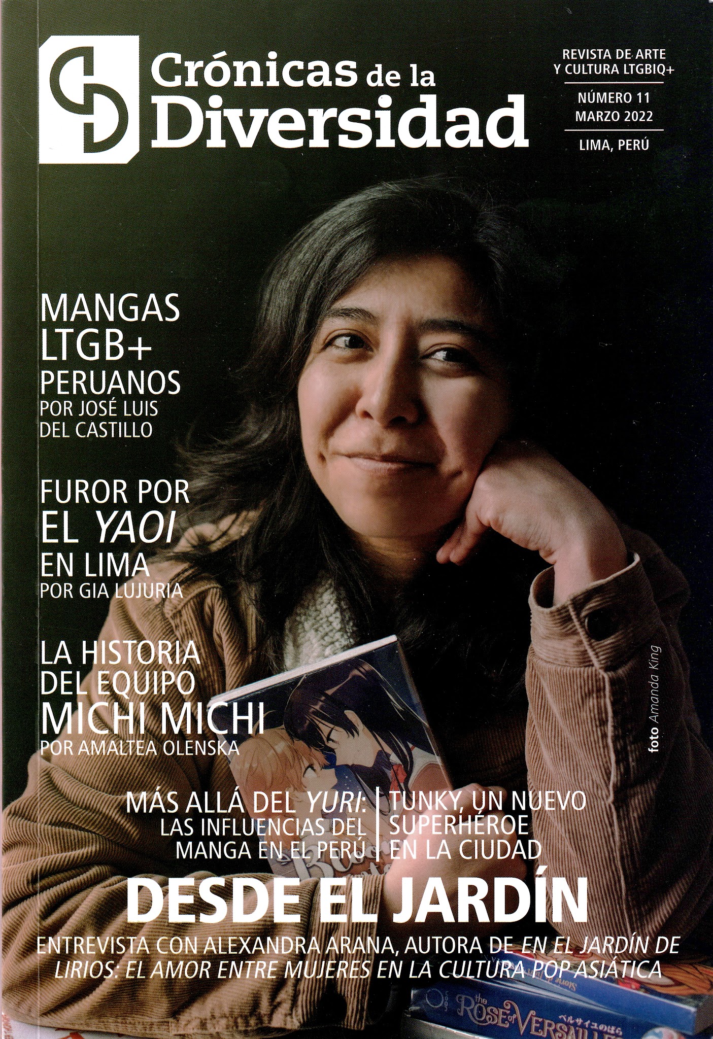 Portada de Crónicas de la diversidad: Desde el jardín