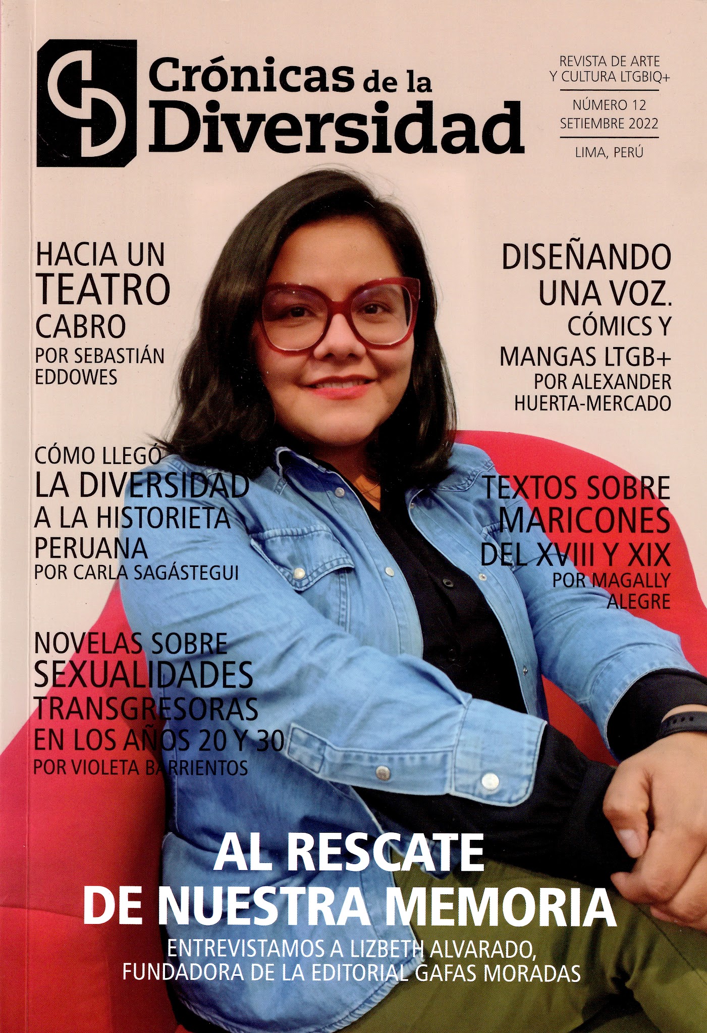Portada de Crónicas de la diversidad: Al rescate de nuestra memoria