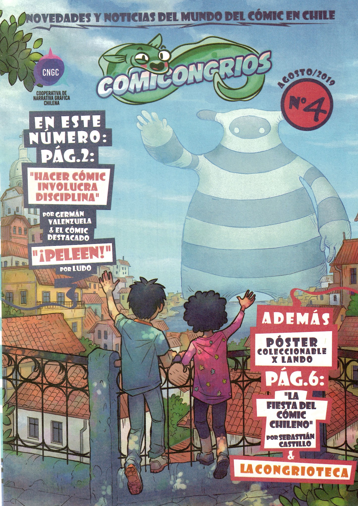 Portada de COMICONGRIOS