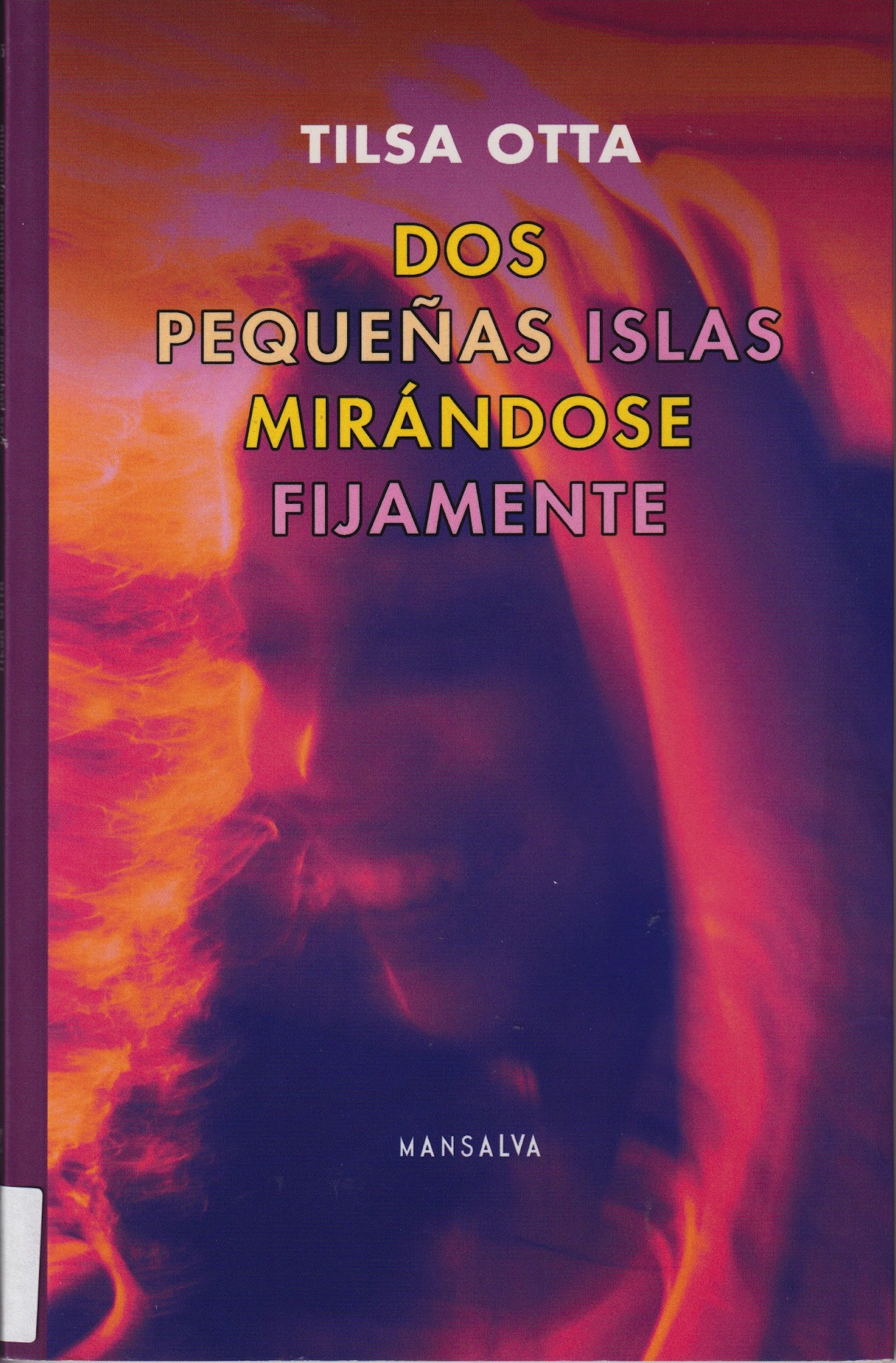 Portada de Dos pequeñas islas mirándose fijamente