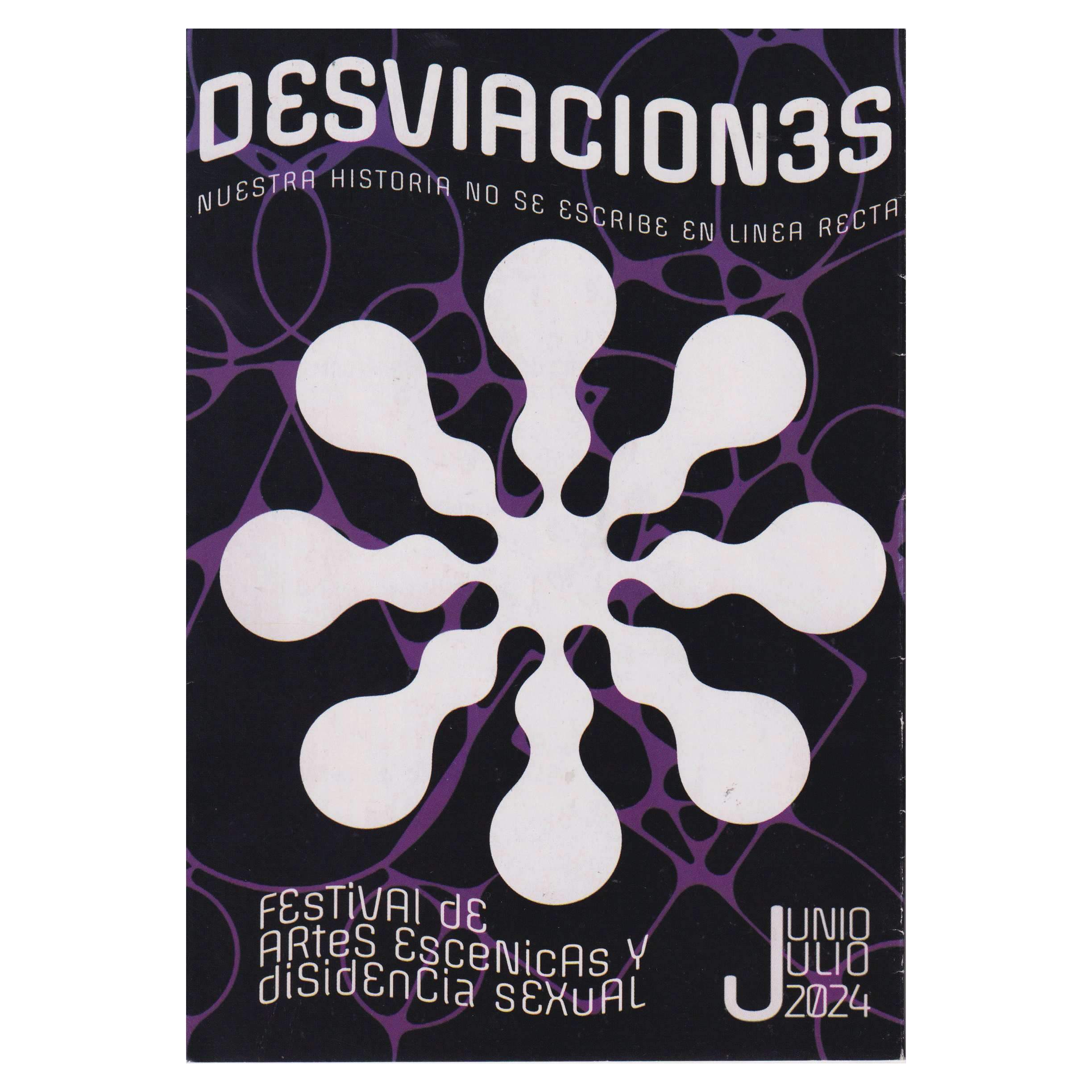 Portada de Desviaciones. Nuestra historia no se escribe en línea recta