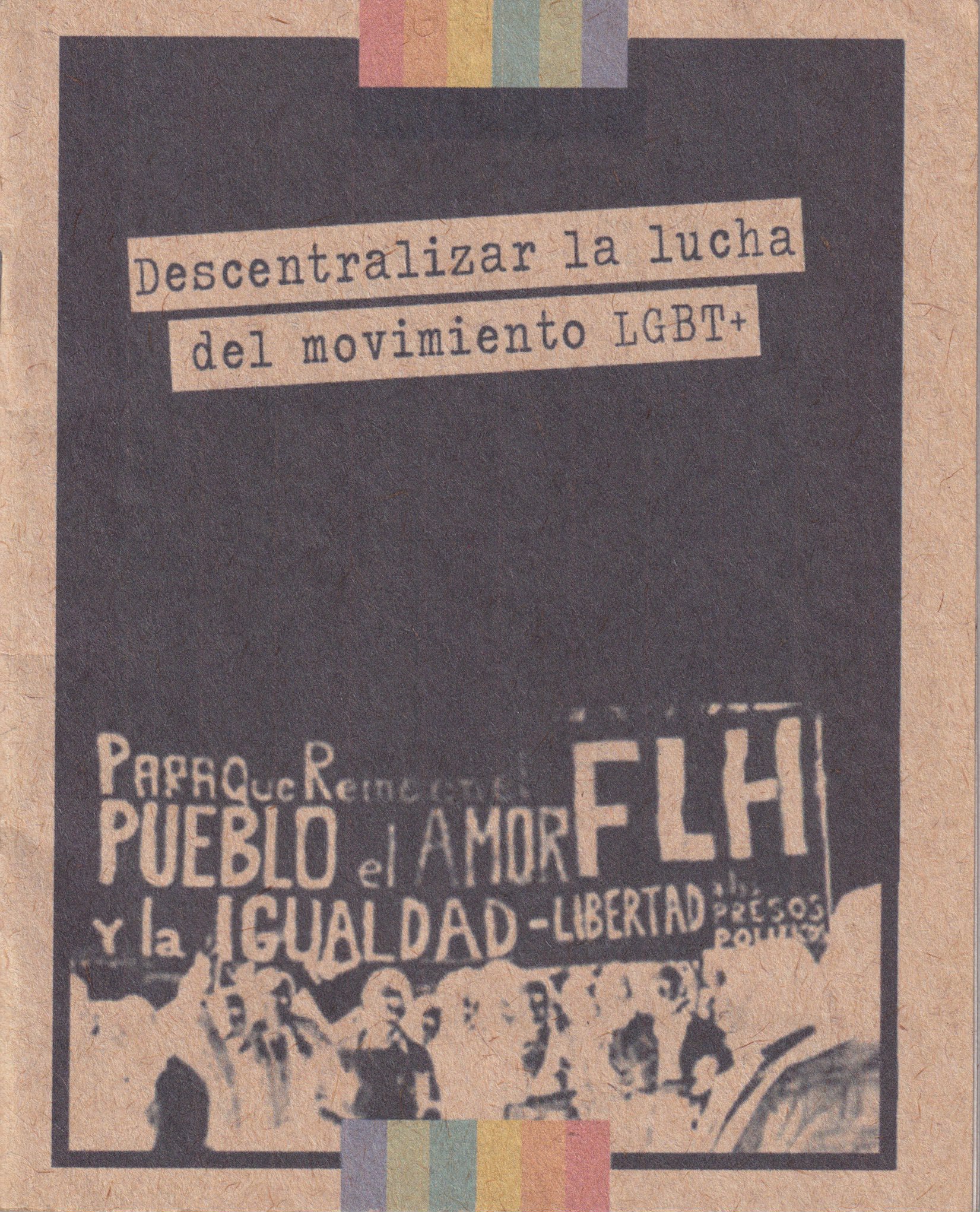 Portada de Descentralizar la lucha del movimiento LGBT+