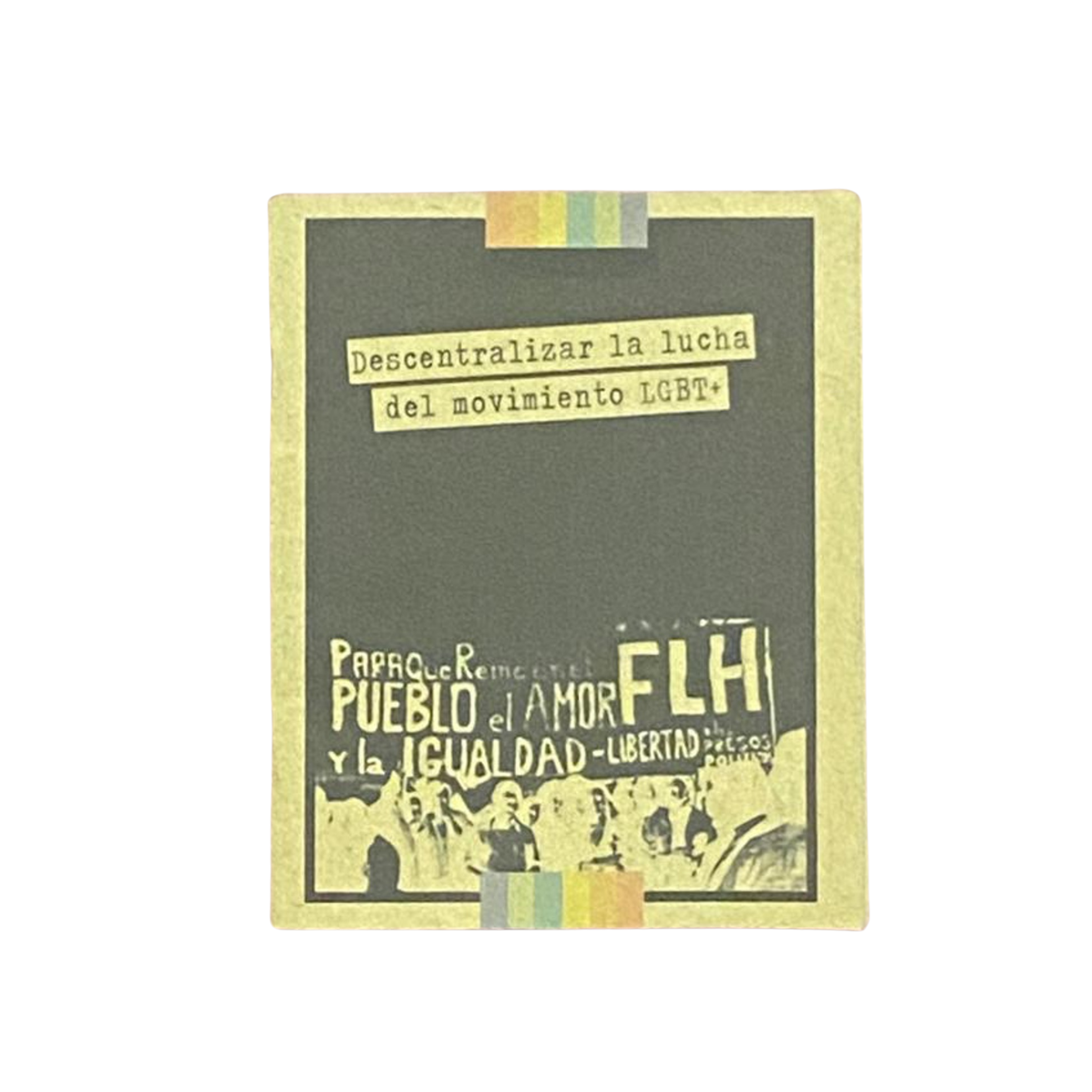 Portada de Descentralizar la lucha del movimiento LGBT+