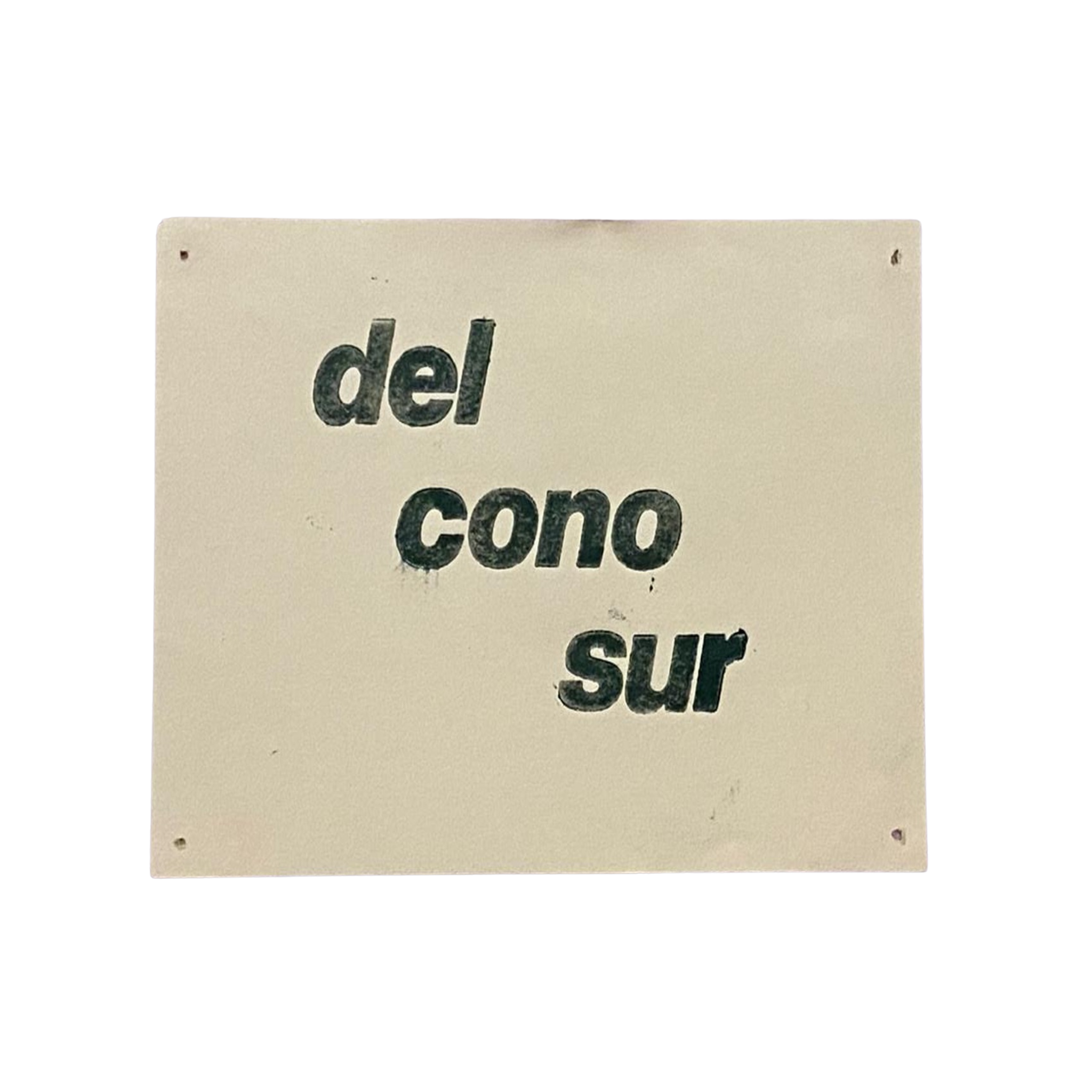 Portada de Del cono sur