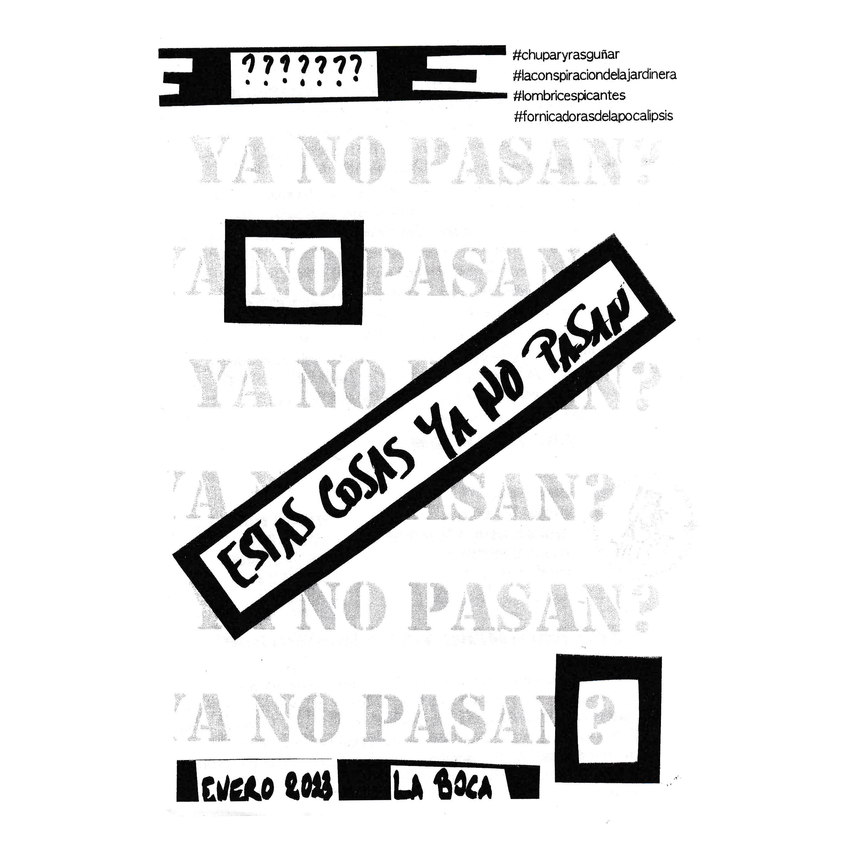 Portada de Estas cosas ya no pasan